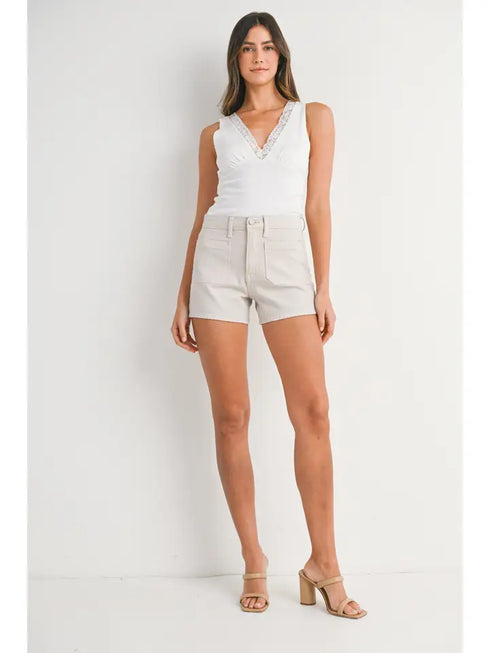 PATCH POCKET SHORT